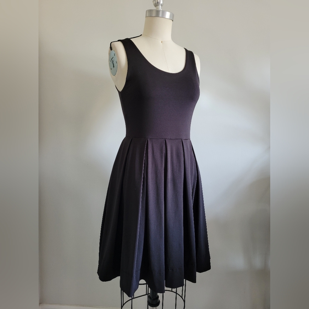 Little black dress from H&M sleeveless with soft pleated skirt